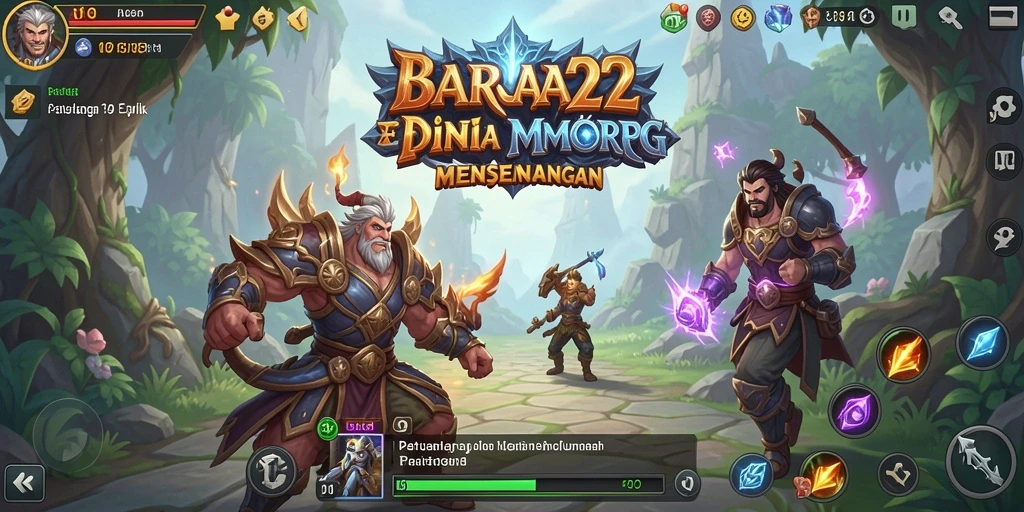 Tangkapan layar menampilkan aksi gameplay yang seru di <strong>BARA22</strong>.