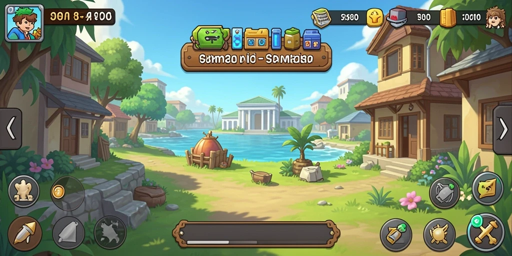 Tangkapan layar SE328 menampilkan gameplay Idle yang menarik dan penuh warna.