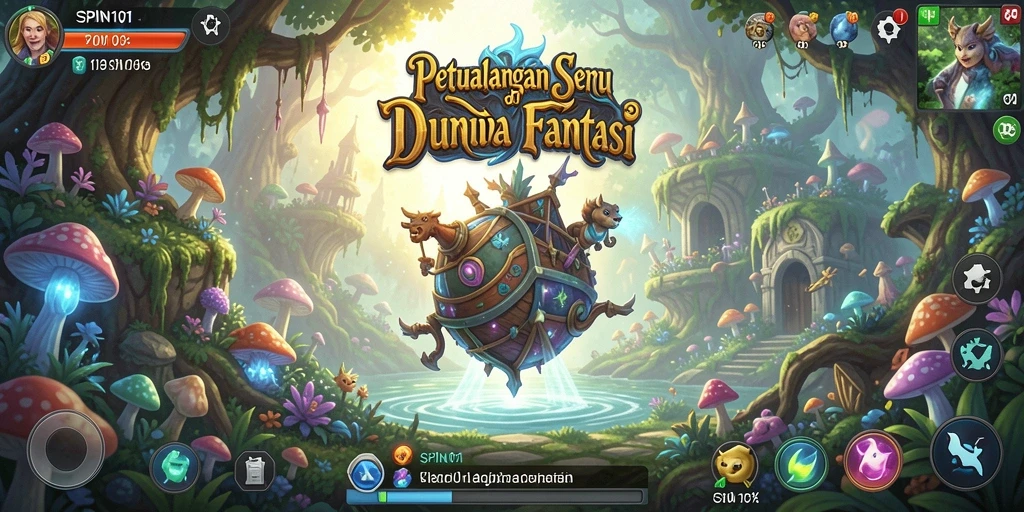Tampilan gameplay SPIN101 yang seru dan menarik.
