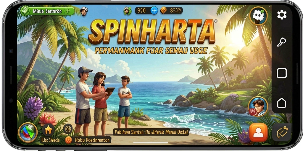 Gameplay menarik dari SPINHARTA yang penuh warna dan tantangan.